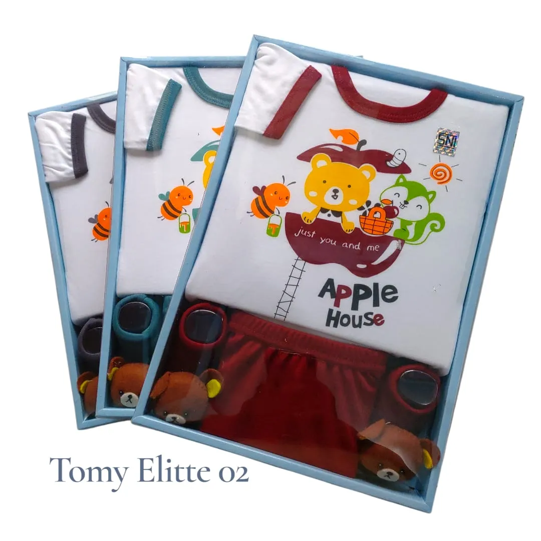 Baby Gift Set Baju Bayi/Kado Tomy Elite 02
