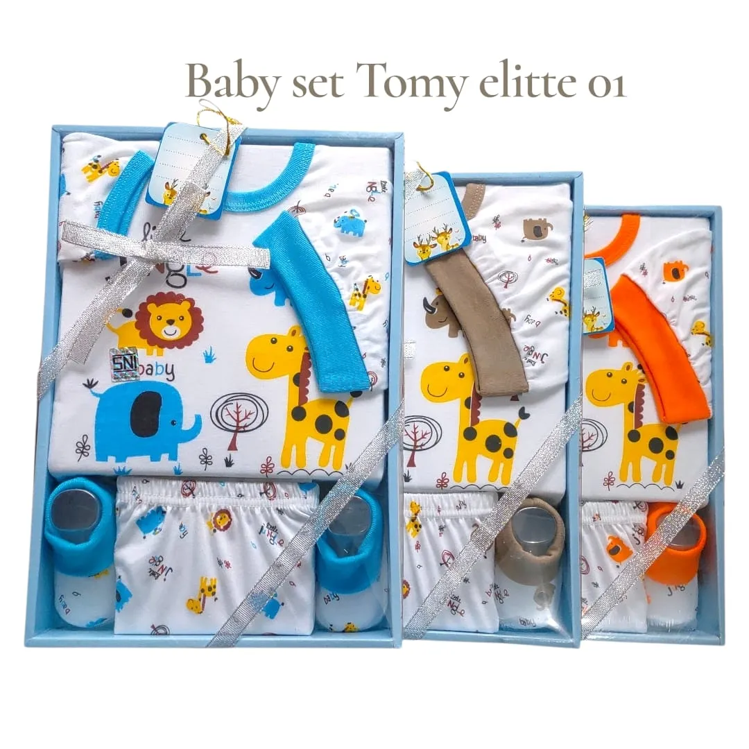 Baby Gift Set Baju Bayi/Kado Tomy Elite 01